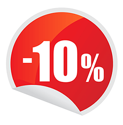 Receive 10% off